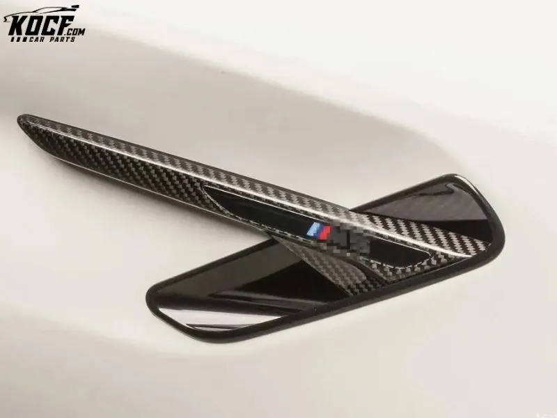 1 PAIR Replacement F90 M5 Carbon Fiber Fender Trim Vent For BMW F90 M5