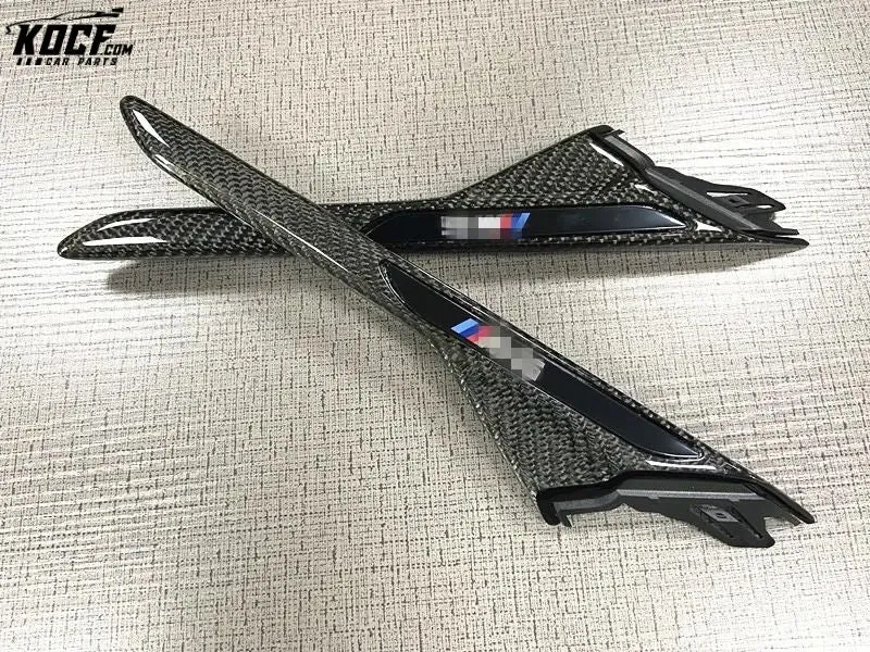 1 PAIR Replacement F90 M5 Carbon Fiber Fender Trim Vent For BMW F90 M5