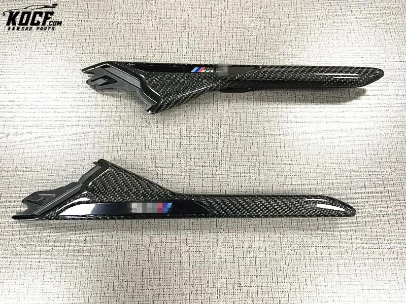 1 PAIR Replacement F90 M5 Carbon Fiber Fender Trim Vent For BMW F90 M5