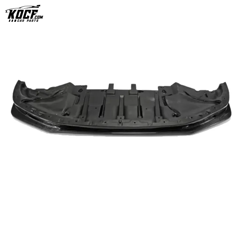 2012-2016 NSM Style Carbon Fiber Front Bumper Front Lip Splitter With Brake Duct For Nissan GTR R35