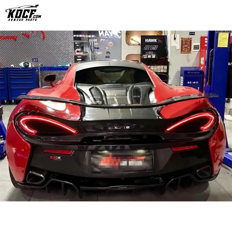 2015-2018 N STYLE CARBON FIBER REAR SPOILER GT WING FOR MCLAREN 540C 570S 570GT