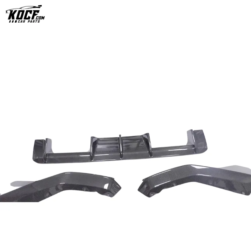 2020  G80 M3 G82 M4 OEM Factory style Carbon Fiber Rear Bumper Diffuser Lip with Flap Splitter For BMW G80 G82