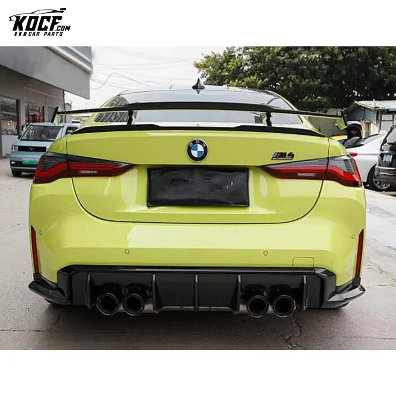 2020  G80 M3 G82 M4 OEM Factory style Carbon Fiber Rear Bumper Diffuser Lip with Flap Splitter For BMW G80 G82