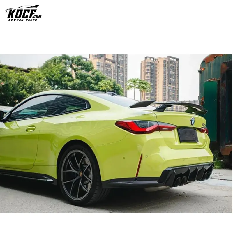 2020  G80 M3 G82 M4 OEM Factory style Carbon Fiber Rear Bumper Diffuser Lip with Flap Splitter For BMW G80 G82