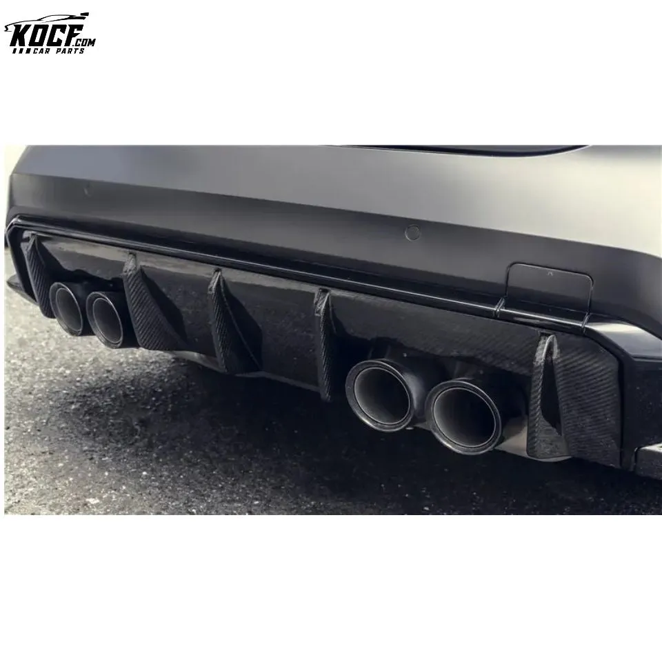 2020  G80 M3 G82 M4 OEM Factory style Carbon Fiber Rear Bumper Diffuser Lip with MP Flap Splitter For BMW G80 G82