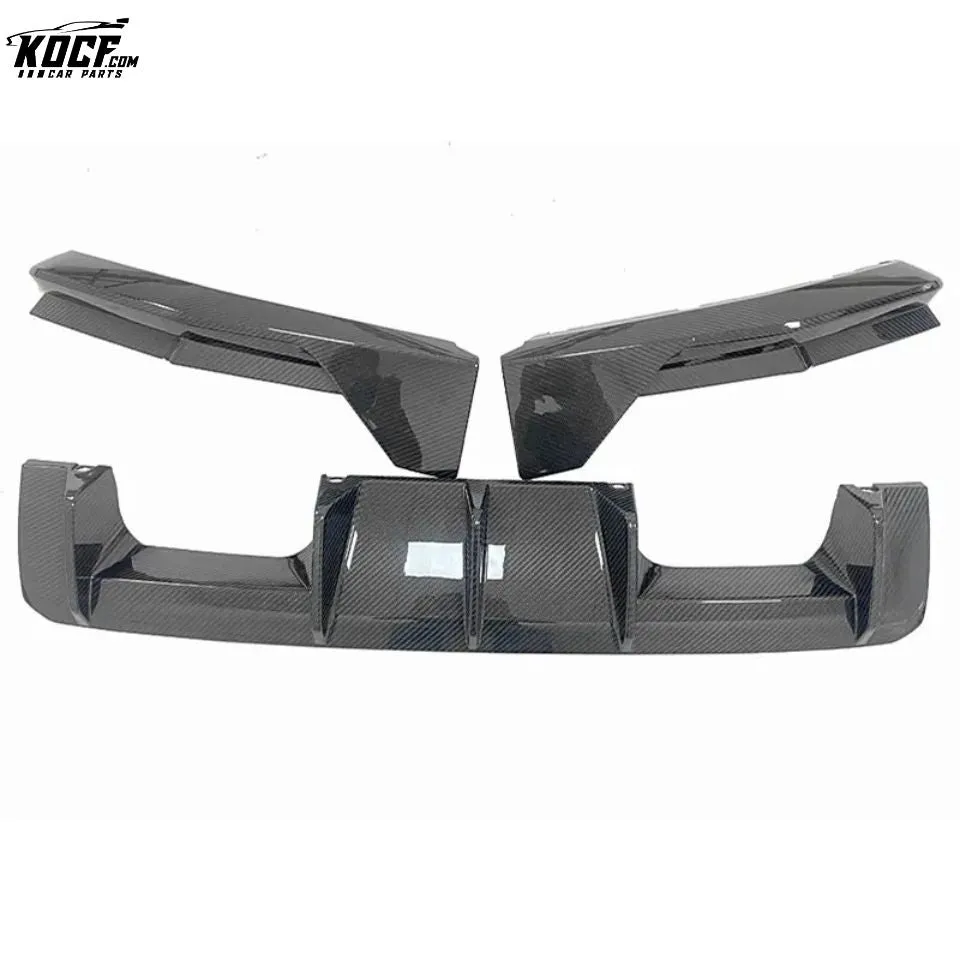 2020  G80 M3 G82 M4 OEM Factory style Carbon Fiber Rear Bumper Diffuser Lip with MP Flap Splitter For BMW G80 G82