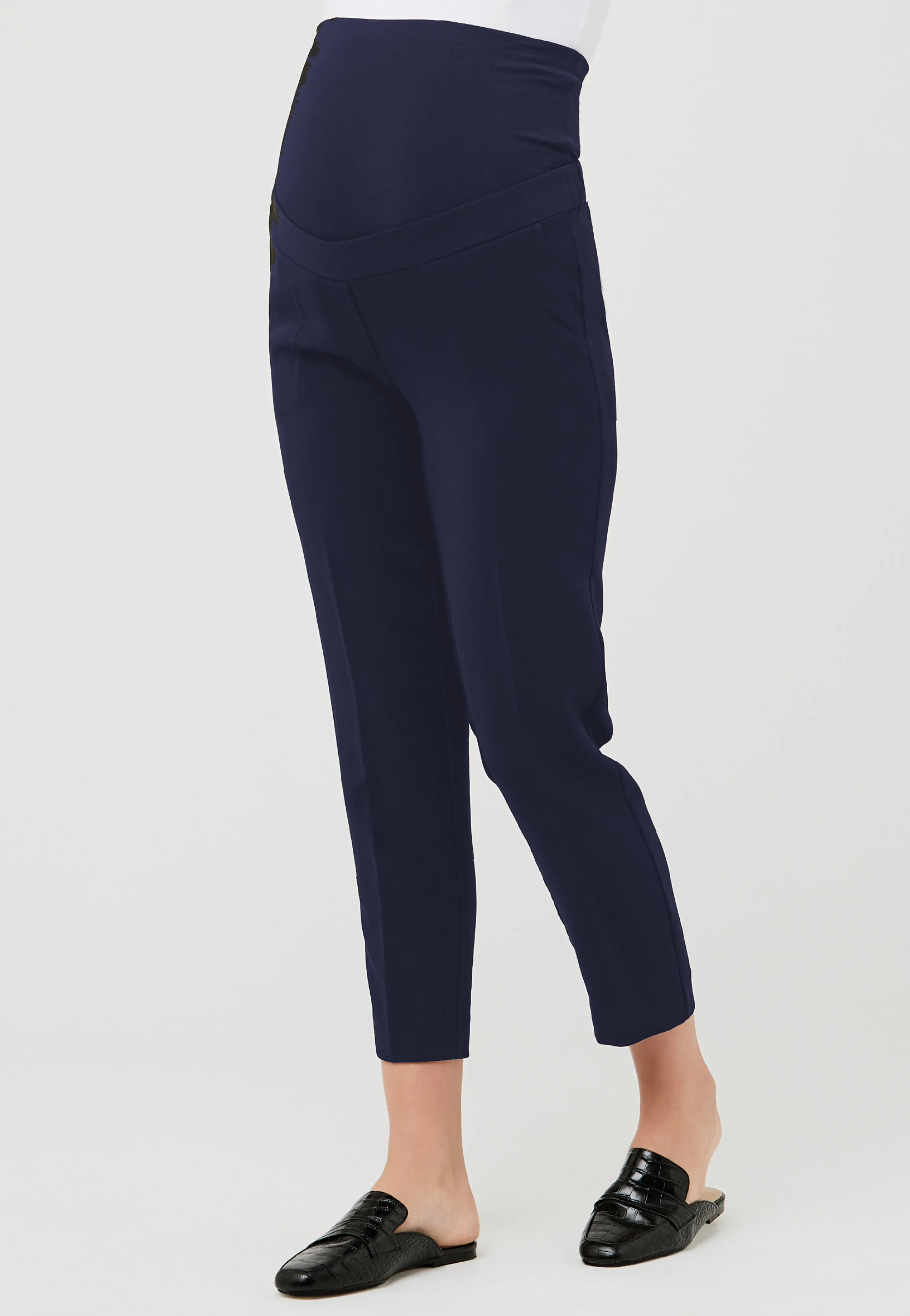 Alexa Classic Crop Maternity Pant