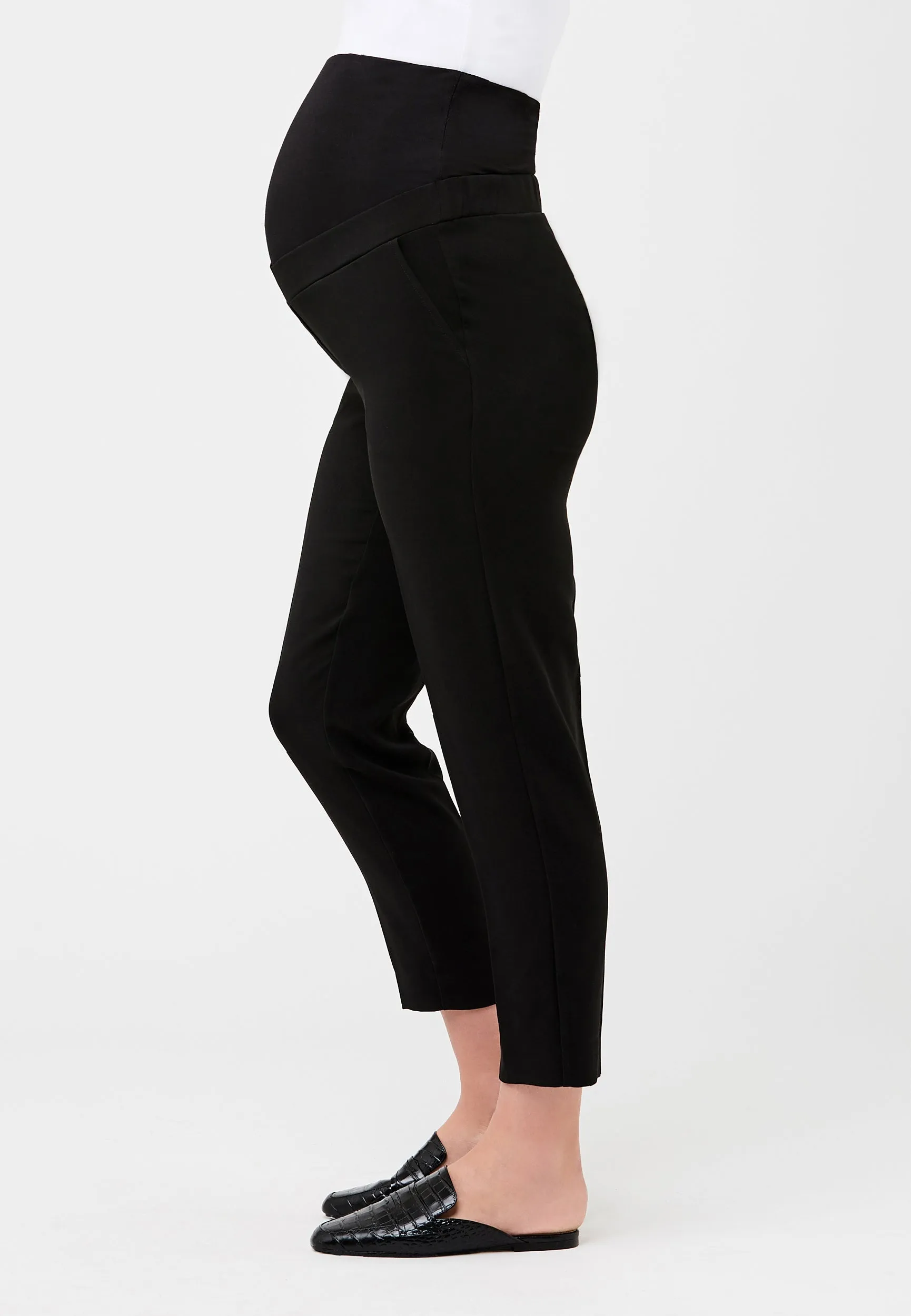 Alexa Classic Crop Maternity Pant