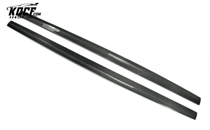 Audi S3 MX Style Real Carbon Fiber Side Skirt Extension (Sedan)