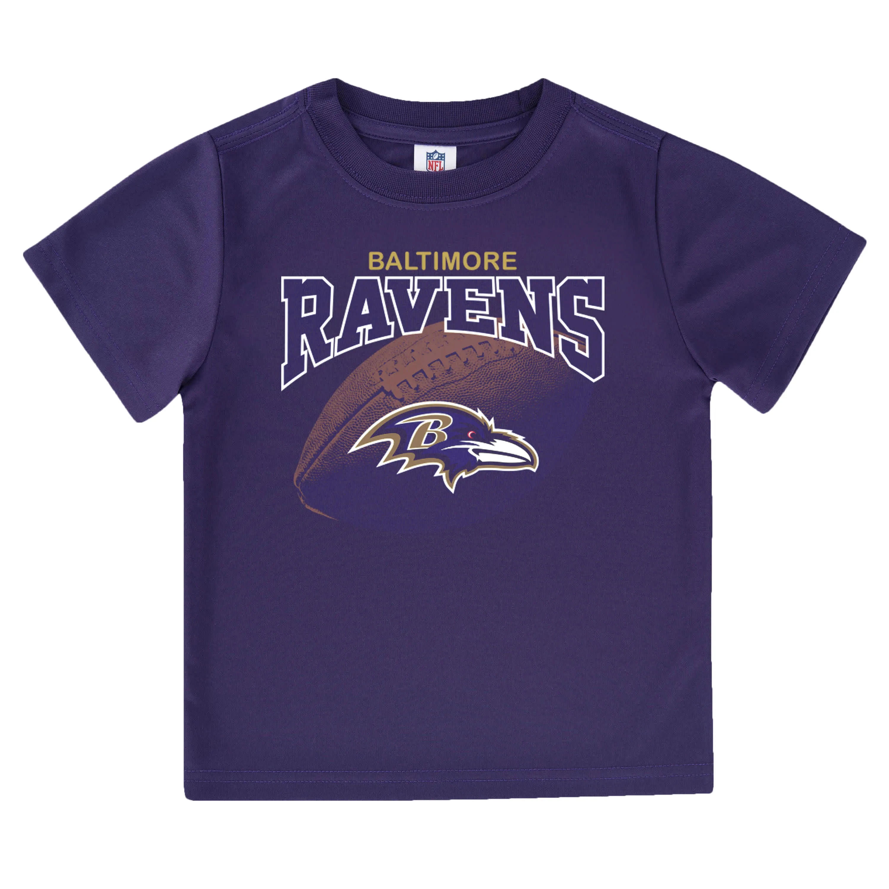 Baltimore Ravens Boys 3-Pack Short Sleeve Tees