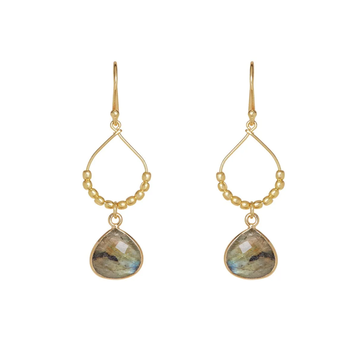 Bay Reef Labradorite Earrings