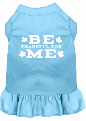 Be Thankful For Me Screen Print Dress Baby Blue 4x (22)