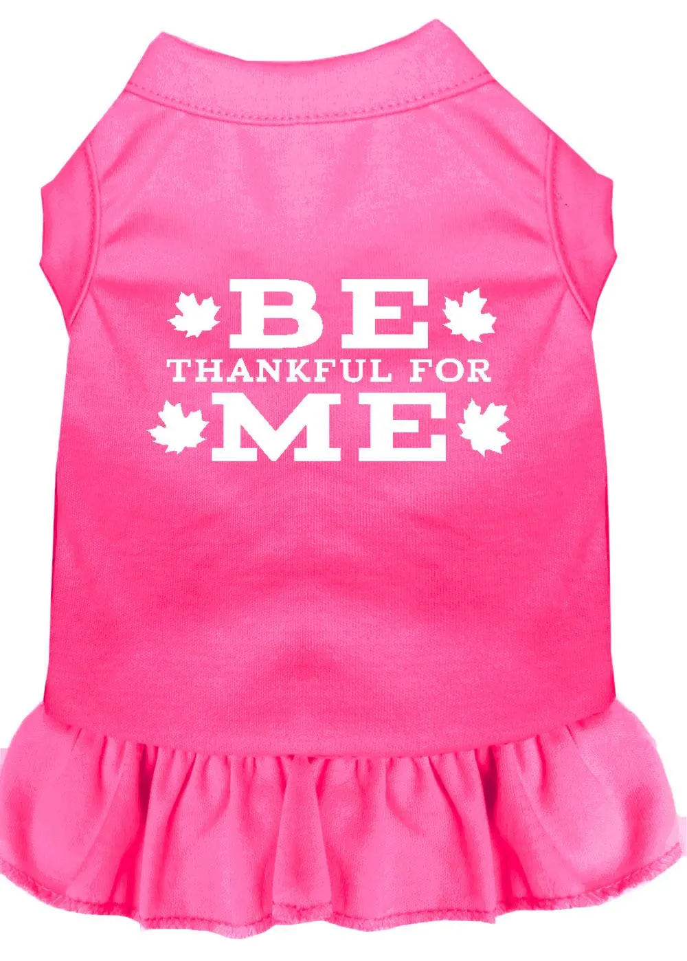 Be Thankful For Me Screen Print Dress Bright Pink Xxl (18)