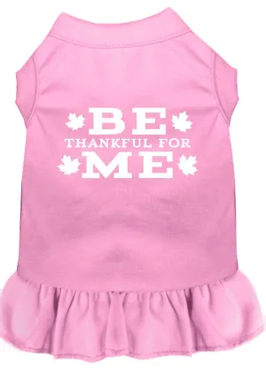 Be Thankful For Me Screen Print Dress Light Pink Xxl (18)