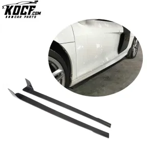 Car Carbon Fiber Lip Skirt for Audi R8 V8 V10 GT Base Convertible 2-Door