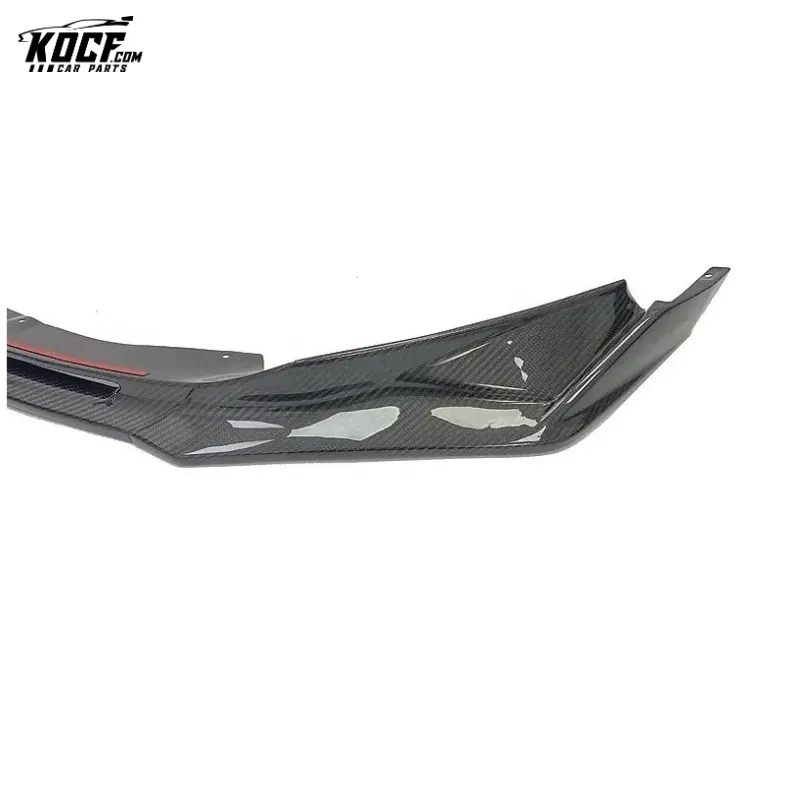 Customization 2022 G80 M3 Spoiler VOR style Carbon Fiber Front Bumper Lip Spoiler Splitter For BMW G80 M3 G82 G83 M4