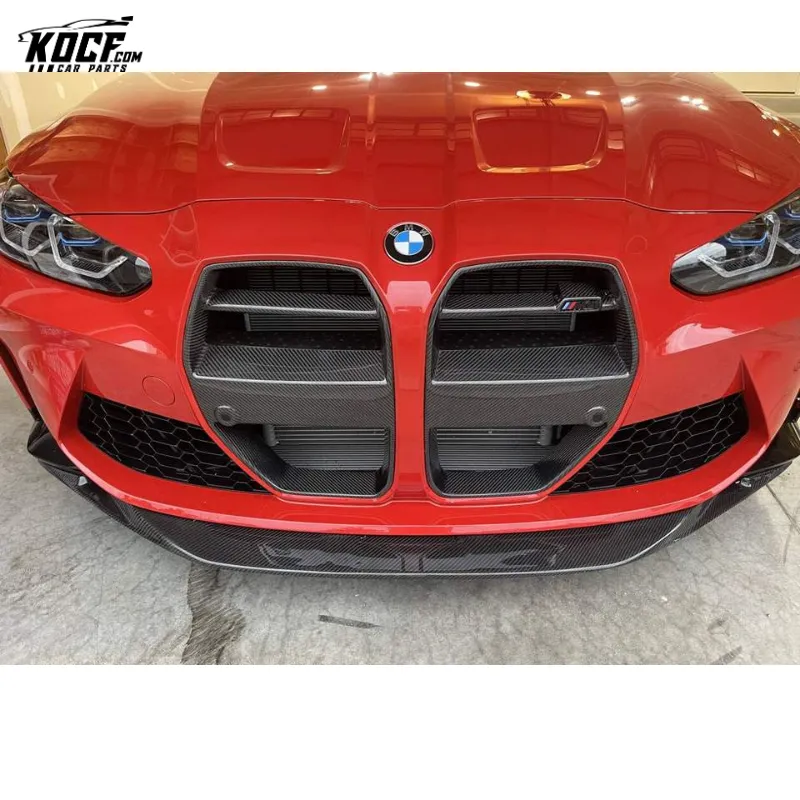 Customization G80 M3 Carbon Fiber Front Bumper Grille Bumper Cover Nose Trim For BMW G80 M3 G82 M4 coupe sedan