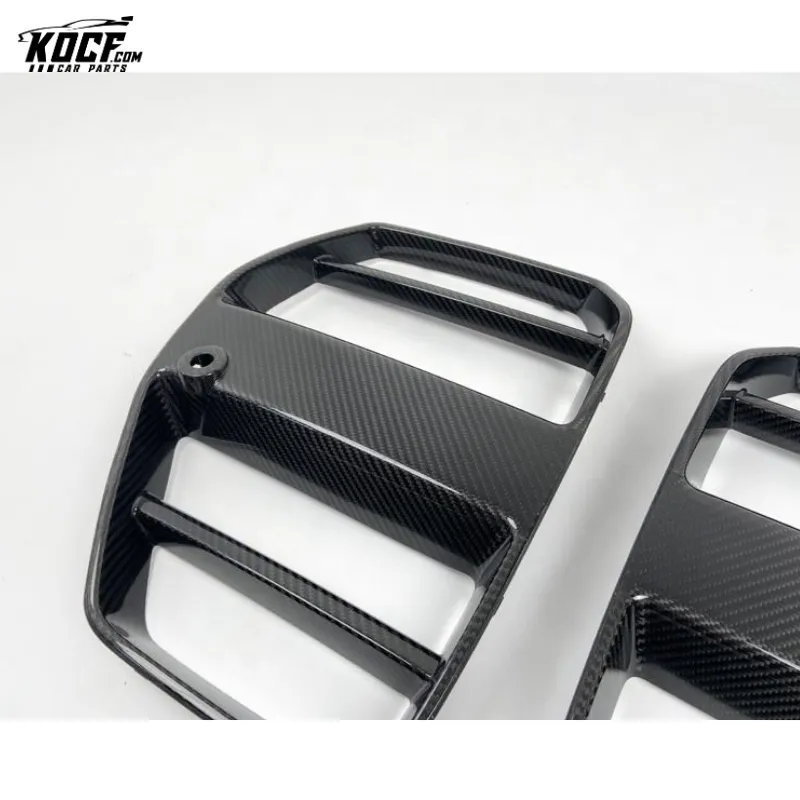 Customization G80 M3 Carbon Fiber Front Bumper Grille Bumper Cover Nose Trim For BMW G80 M3 G82 M4 coupe sedan