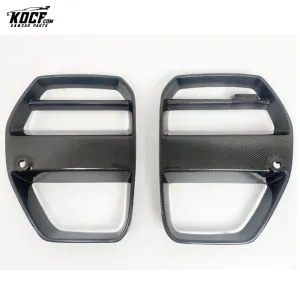 Customization G80 M3 Carbon Fiber Front Bumper Grille Bumper Cover Nose Trim For BMW G80 M3 G82 M4 coupe sedan