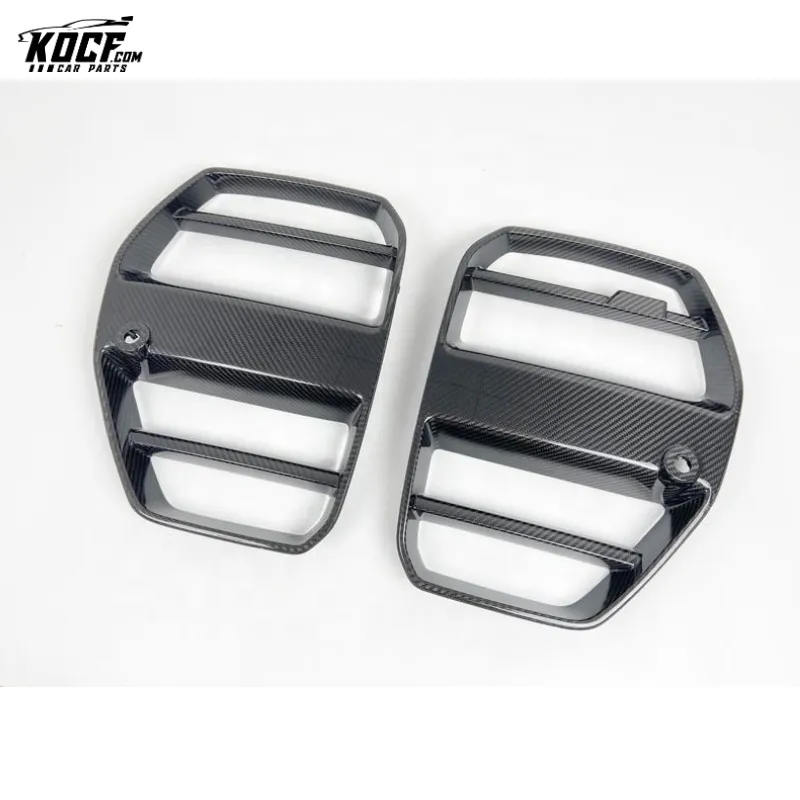 Customization G80 M3 Carbon Fiber Front Bumper Grille Bumper Cover Nose Trim For BMW G80 M3 G82 M4 coupe sedan