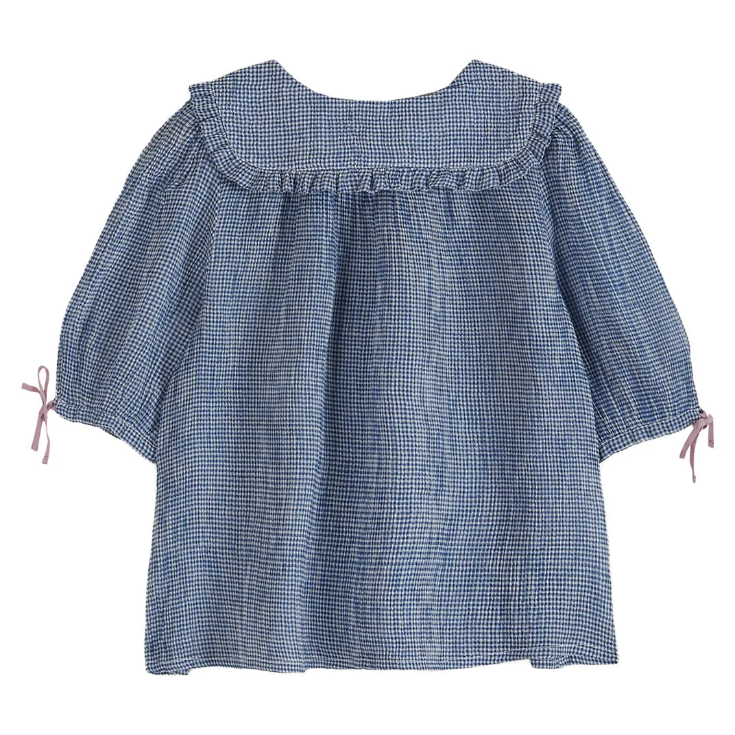 Emile et Ida Blouse Mini Vichy