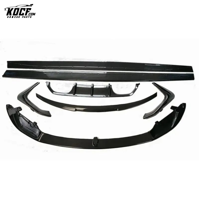 F80 M3 F82 M4 front lip side skirts diffuser spoiler Mp style carbon fiber body kit for BMW F80 M3 F82 F83 M4