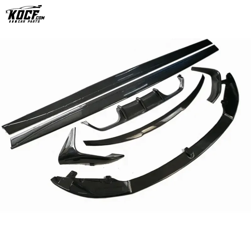 F80 M3 F82 M4 front lip side skirts diffuser spoiler Mp style carbon fiber body kit for BMW F80 M3 F82 F83 M4