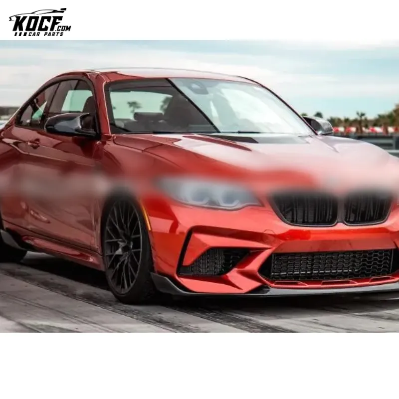 F87 M2C M2 Competition MP style Carbon Fiber Front bumper Lip Splitter Spoiler For BMW F87 M2C competition