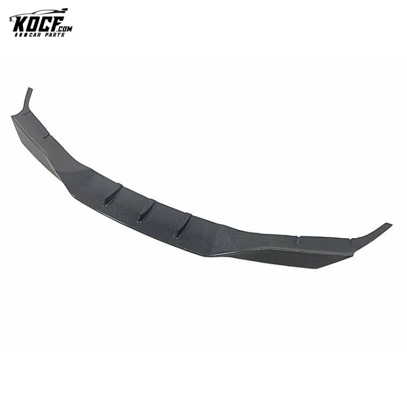 F90 M5 Carbon Fiber Front Bumper Lip Spoiler RK Style Front Splitter Lip Spoiler For BMW M5 F90 SEDAN 18-19