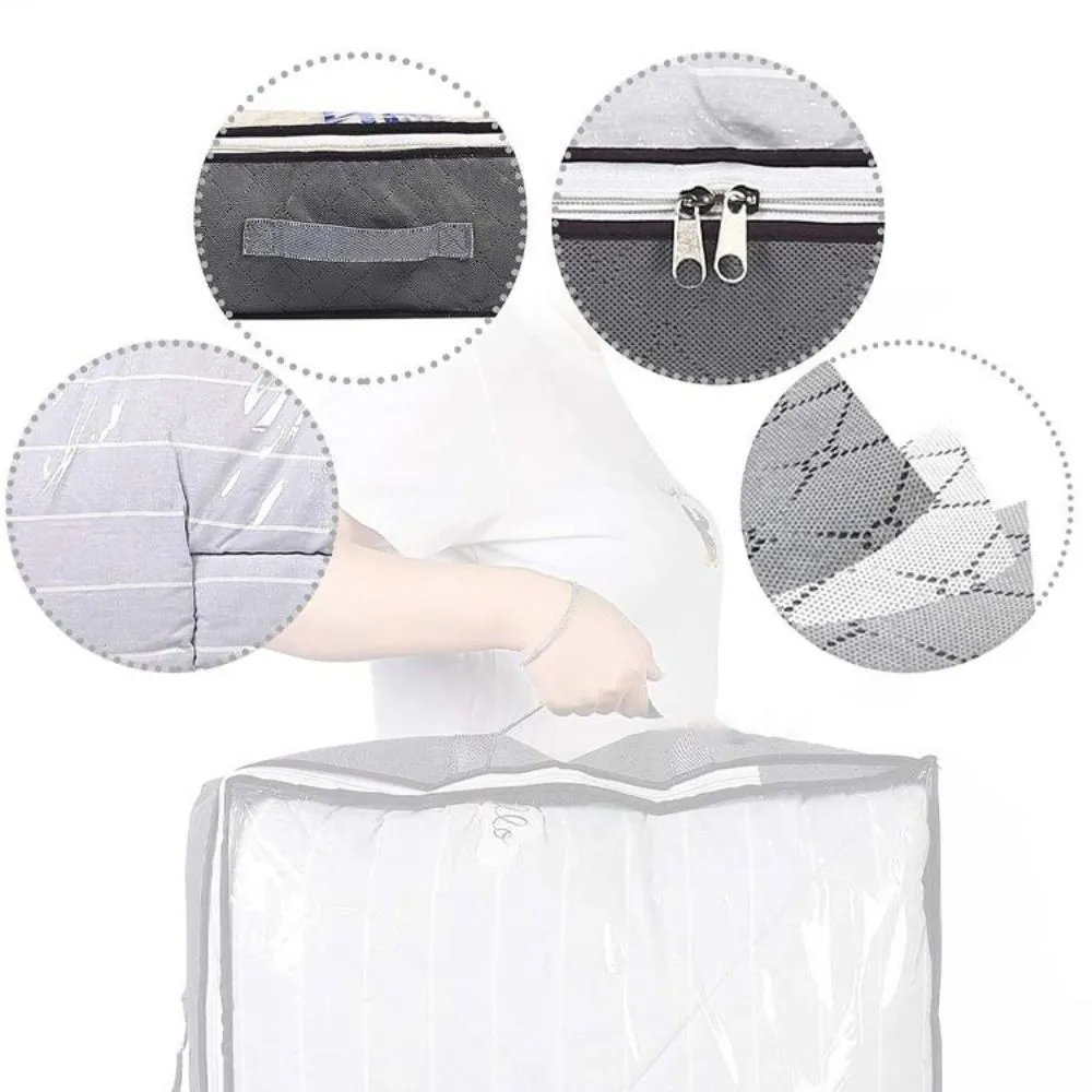 Foldable Quilt Storage Bag (100*50*15 cm)