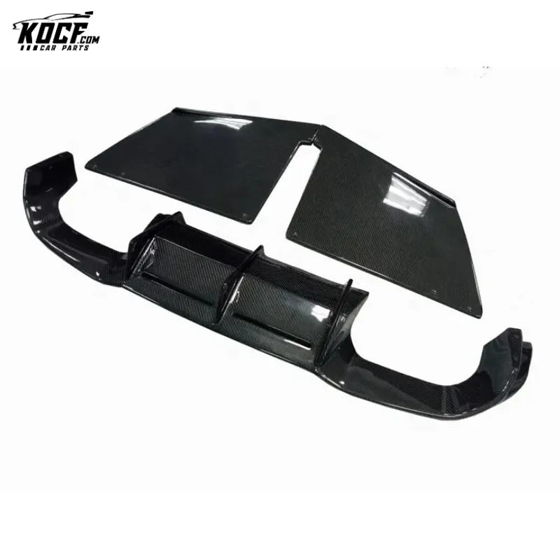 For 16-18 BMW F87 M2 M2C competition Front Bumper Lip splitter Diffuser Side Skirts Spoiler Racing M style bodykit M2C