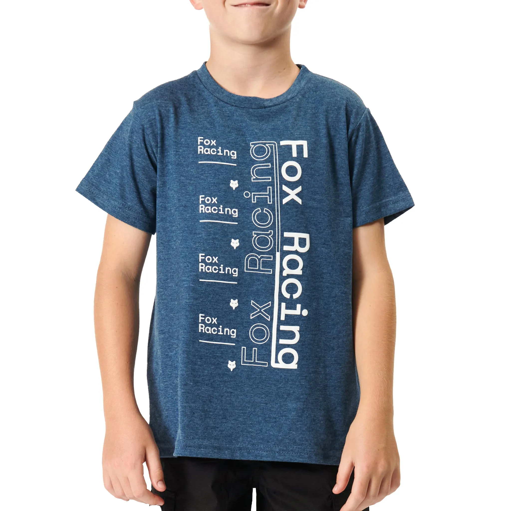 Fox Race Spec Boys Ss Tee (Heather Indigo)