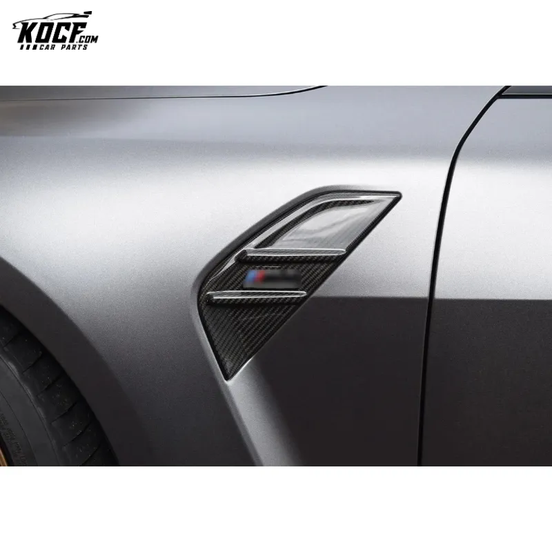 G80 M3 Carbon Fiber MP-style Front Fender Trim Vent Garnish For BMW G80 G82 G83 M3 M4