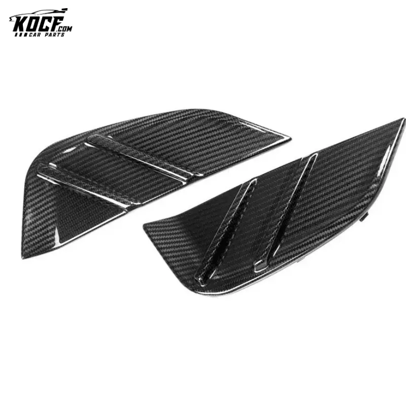 G80 M3 Carbon Fiber MP-style Front Fender Trim Vent Garnish For BMW G80 G82 G83 M3 M4