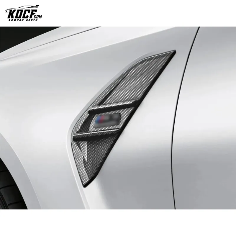 G80 M3 Carbon Fiber MP-style Front Fender Trim Vent Garnish For BMW G80 G82 G83 M3 M4