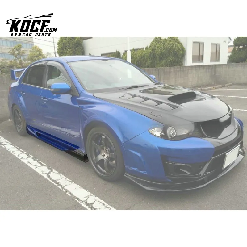 GRB GVB STI 16 VER VRS STYLE ULTIMATE SIDE SKIRT WITH AIR SHROUD