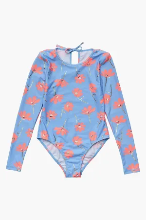 Kids Swimsuit Snapper Rock Beach Bloom Keyhole Surf Suit