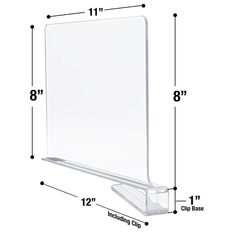 Klinourdie Plastic Shelf Divider