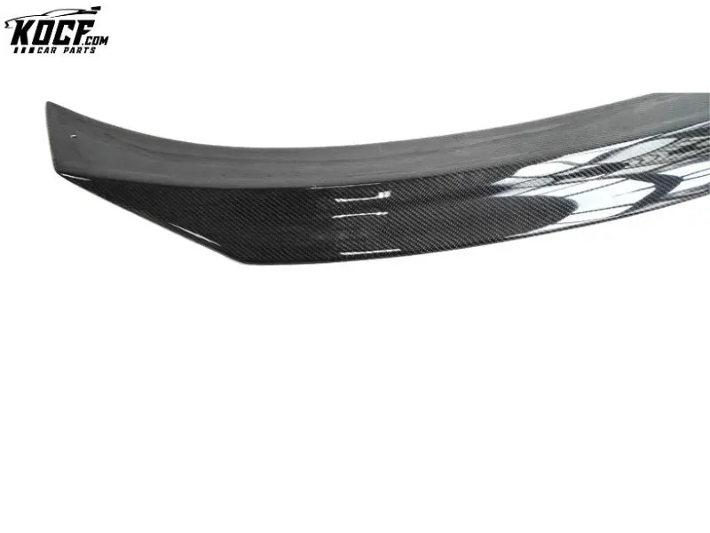 KZ style carbon fiber rear trunk spoiler for Audi A7 S7 RS7 13-15