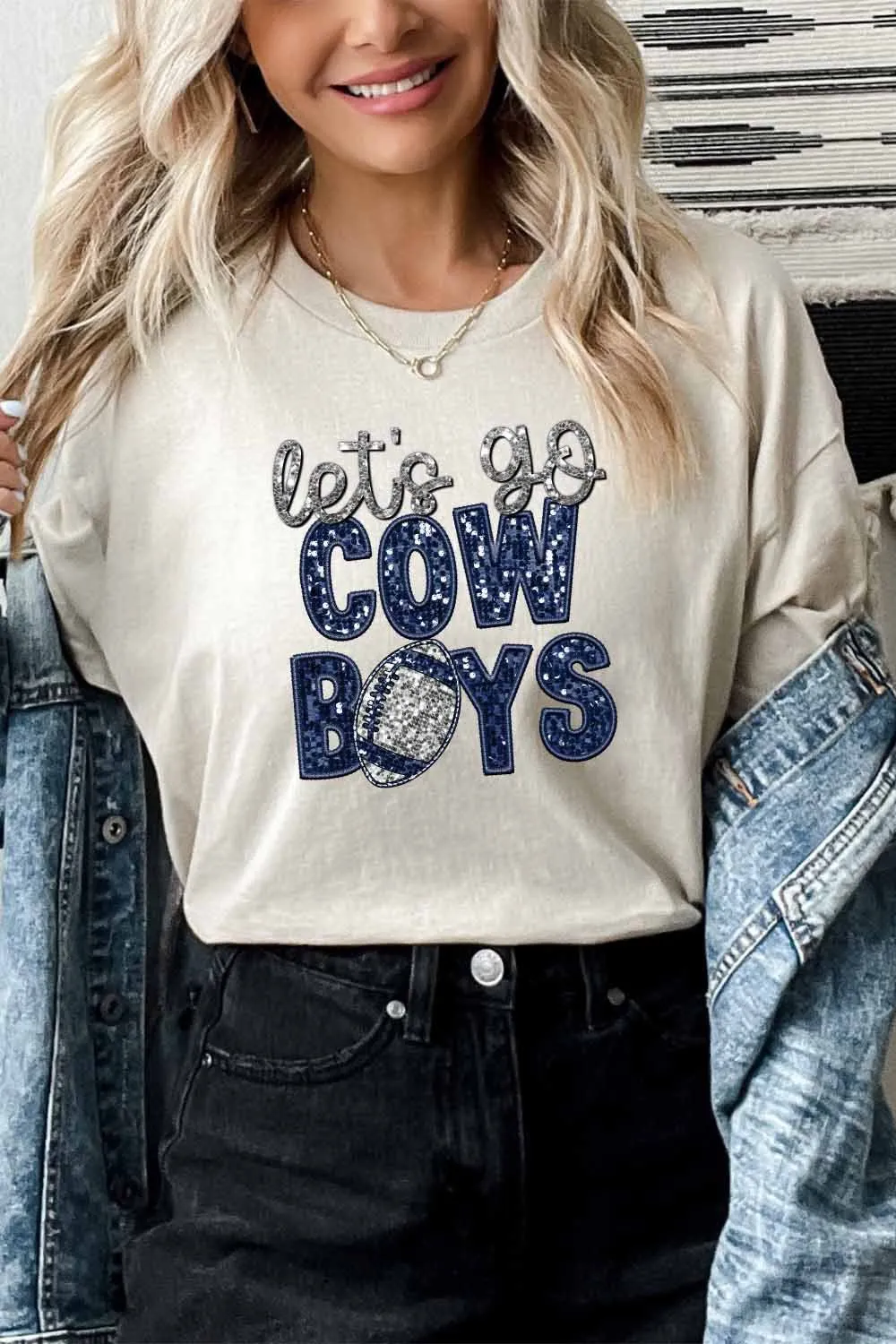 Let's Go Cowboys Graphic Tee