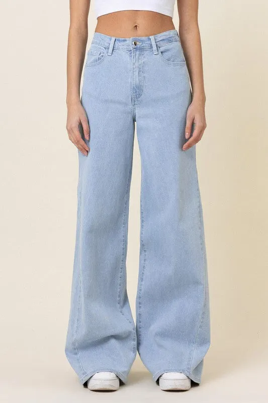 Low Rider Wide Leg Denim