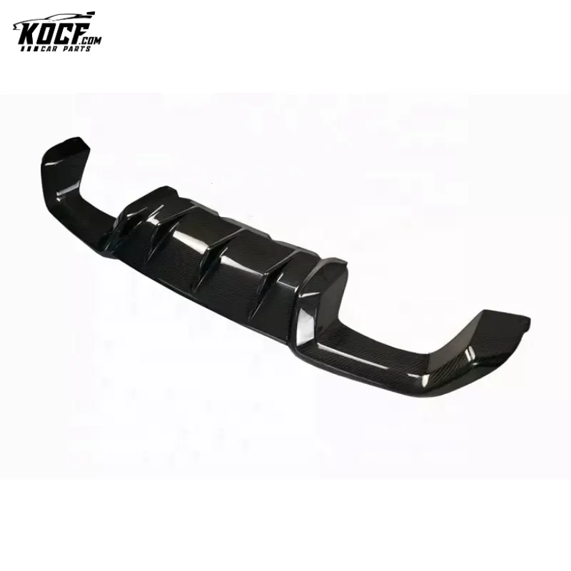 M2 F87 MP style Carbon Fiber Rear Bumper Lip Diffuser Spoiler For BMW M2 M2C F87 2016-21