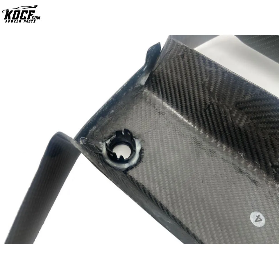 M3 G80 ST-Style Carbon Fiber Front Bumper Grille Bumper Cover Nose Trim For BMW G80 M3 G82 M4 2021 