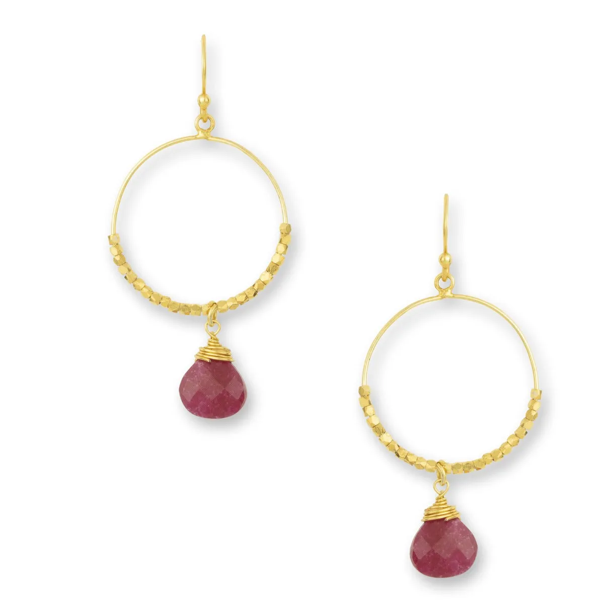 Marie Berry Agate Earrings