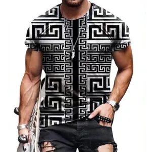 Men's Casual Short Sleeve T-Shirt 41321092YM