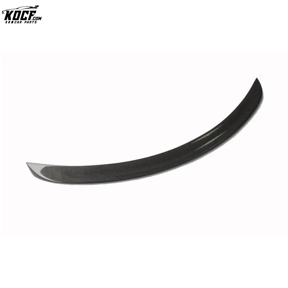 OE style Carbon Fiber Rear Trunk Lid Spoiler For Tesla Model S 2014 