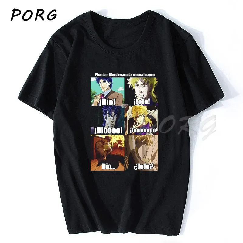 Printed T-shirt-5 Jojos Bizarre Adventure (Colors Available)