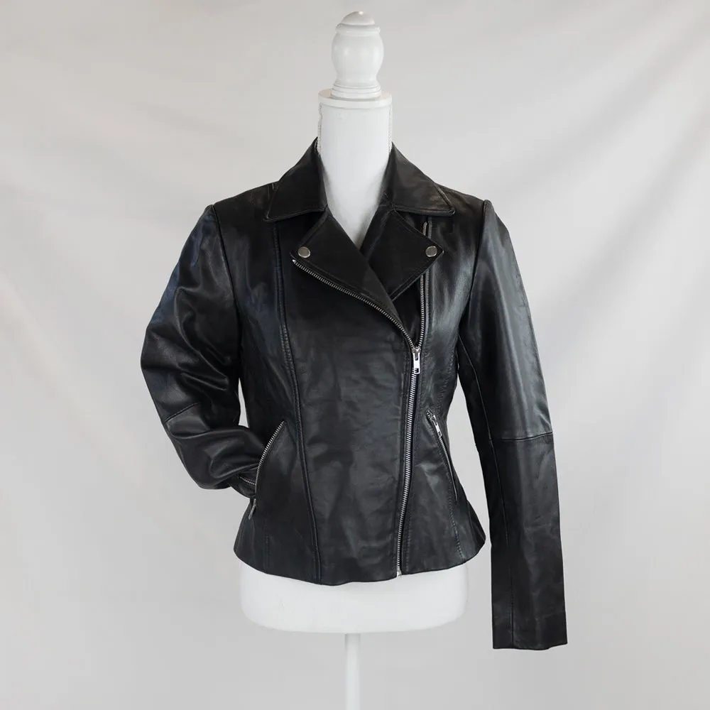 (Real Leather) Personalized Til Death Leather Jacket for Him