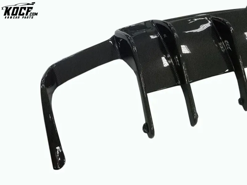 Renn style carbon fiber rear diffuser for Mercedes Benz CLS-CLASS CLS63 CLS300 CLS350 W218