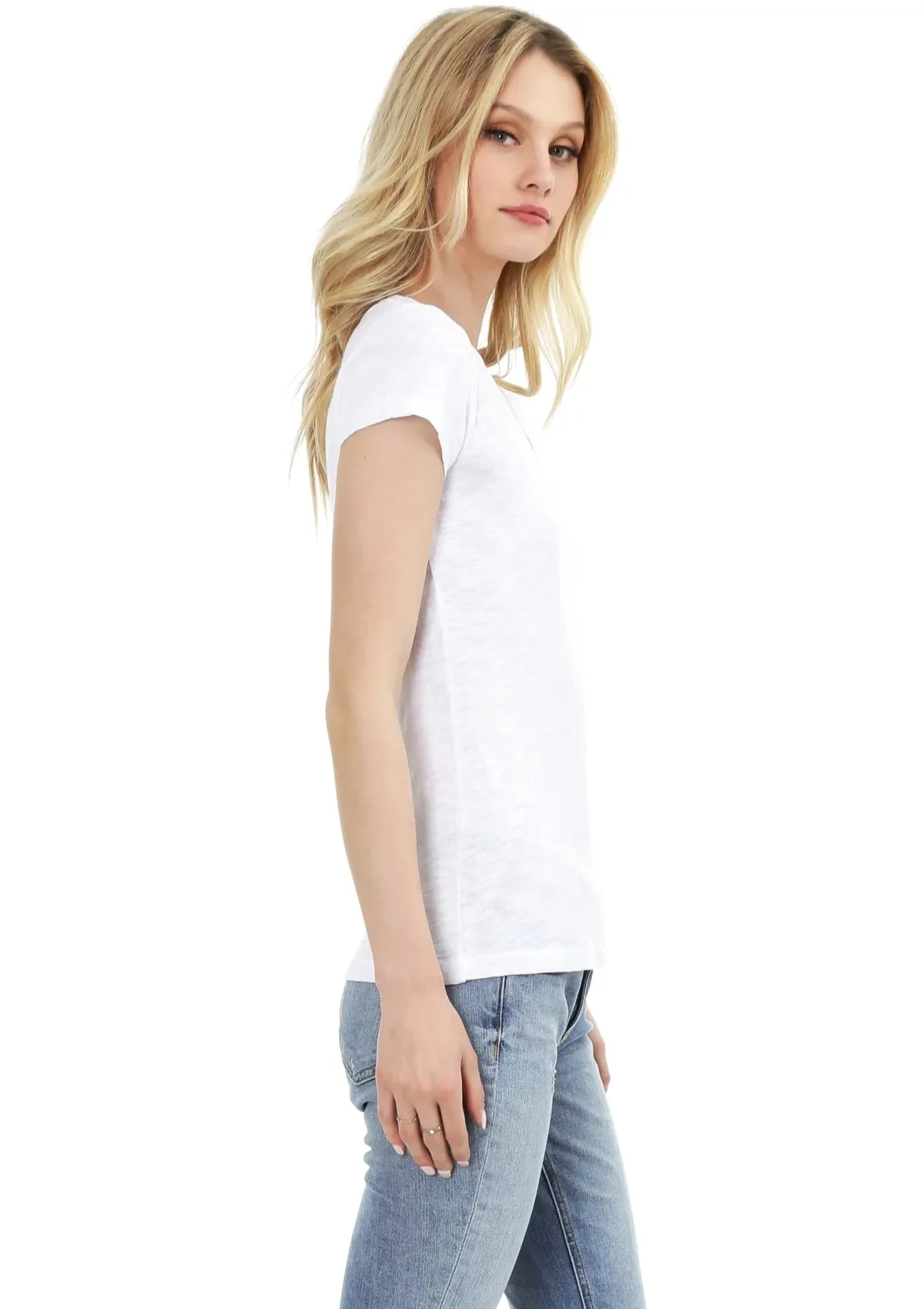 Short Sleeve V-Neck Tee